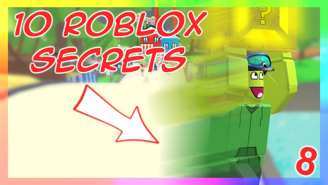 10 Secrets In Roblox Games 8 Youtube