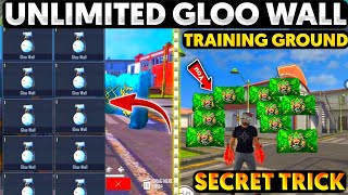 Unlimited Gloo Wall In Training Ground | Must Watch This Trick | #Shorts #Short - Garena Free Fire