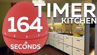 164 seconds Cooking timer | 2min 44sec Egg TIMER