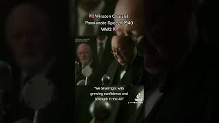 Winston Churchill speech we shall never surrender