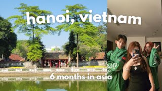 i booked a one way flight to hanoi, vietnam