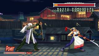 Last Blade 2: Day 1 Setsuna Combos