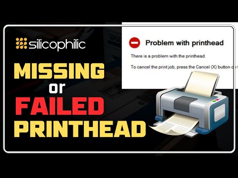 HP Printer Error : Missing Or Failed Printhead | The Printhead Appears to Be Missing [FIX]