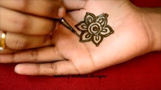 Easy Simple Mehndi Design For Hands For Eid 2018 Simple Arabic