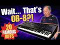 Oberheim OB-8: 20 Iconic Riffs You Know — But Didn’t Realise Were Oberheim!