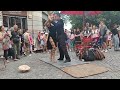 2025.1.5 argentina buenosaires san telmo street tango 산뗄모 시장에서 공연하는 땅고 커플. ebs세계테마기행때 땅고 노부부는 안 보인다.