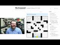 learning crossword week 41 nyt crossword tuesday feb 25th 2025