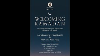 Welcoming Ramadan | Noorani Masjid