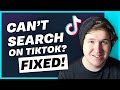 Can't Search on Tiktok - How To Fix Tiktok Search Not Working (2022)