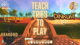 Dinkum! - Episode 1: A New Beginning #dinkum #firstweek #epic #dinkumgameplay