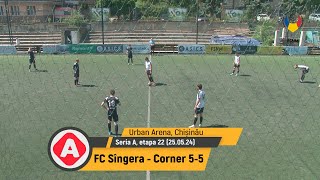 (Goluri) FC Sîngera - Corner 5-5 (25.05.2024) Seria A, etapa 22