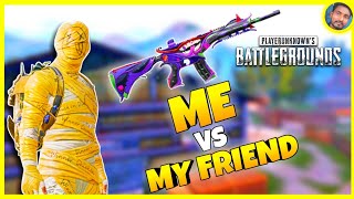 1 VS 1 Me and My Friend Room in PUBG Mobile