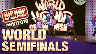 Cool Giraffes - Canada (MegaCrew Division) at HHI's 2018 World Semifinals