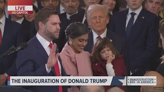 JD Vance takes vice presidential oath | Inauguration Day 2025