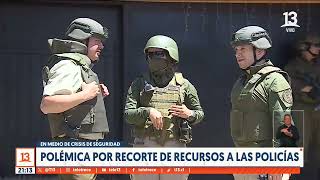 Polémica por recorte de recursos a las policías en medio de crisis de seguridad