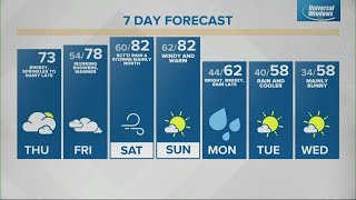 Live Doppler 13 morning forecast - Thursday, April 21, 2022