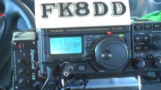 FK8DD/m QSO with ES7GN on 40m 27/10/2015