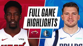 HEAT at MAVERICKS | FULL GAME HIGHLIGHTS | January 1, 2021