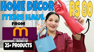 #meeshohaul *25 PRODUCTS* MEESHO RANDOM FINDS HOME DECOR HAUL STARTING AT RS 80🔥 #meesho #meeshohaul