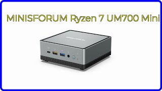 REVIEW (2024): MINISFORUM Ryzen 7 UM700 Mini. ESSENTIAL details.