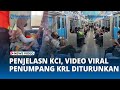 Penjelesan KCI Video Viral Penumpang KRL Disebut Diturunkan gegara Anaknya Rewel