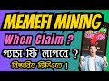 Memefi Onchain Claim Process | Memefi Need Sui Gas Fee | How to Collect Memefi Gas Fee | Memefi