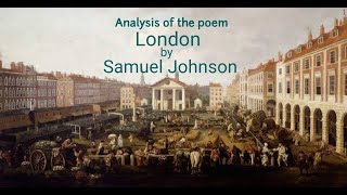 London | Samuel Johnson | Analysis | Lecture 1