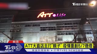 大直ATT5/7熄燈 疫情衝擊虧損結束營運｜TVBS新聞 @TVBSNEWS02