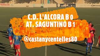 JORNADA 2. C.D. L'ALCORA B 0 - AT. SAGUNTINO B 1 (15-09-2024)