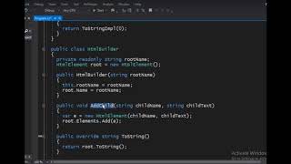 Fluent Builder Pattern in C#