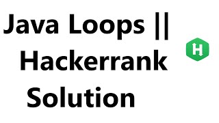 #7 java loops ii hackerrank solution - java | Hackerrank Java