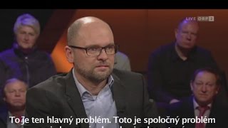 Utečenecká kríza | R. Sulík v rakúskej talkshow ORF 2