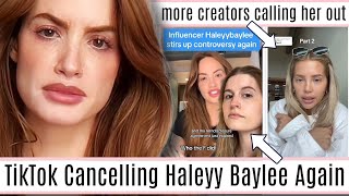 Haleyy Baylee Has Cancelled Herself Again ‼️