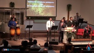 Vazhthidunnu Vazhthidunnu Vazhthidunnu Njan by IPC Orlando Malayalam Worship 12/27/15