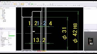 RootPro CAD　Freeで製作部品を描いた!!