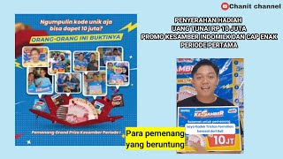 Pemenang Rp 10 Juta Promo Kesamber Indomilk \u0026 Cap Enak Periode 1