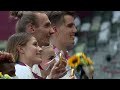 Poland STUNS United States in first ever Olympic mixed 4x400m relay  Tokyo Olympics  NBC Sports