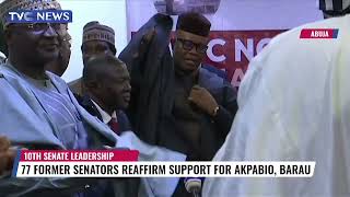 Senate Presidency: 77 Former Senators Reaffirm Support For Akpabio, Barau