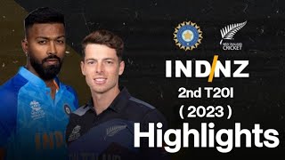 ind vs nz 2nd t20 highlights 2023 | India vs New Zealand 2nd T20 Highlights 2023 | 29 Jan 2023