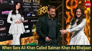 salman khan | sara Ali Khan | comedy show