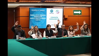 EN VIVO / Reunión de Trabajo de la Primera Comisión de la Permanente