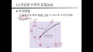 수치해석 1장: 수학적모델, 수치해법과 문제풀이