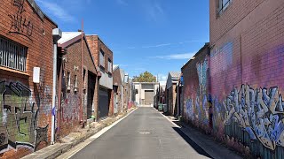 Marrickville’s Old Industrial laneways ~ Factories, Breweries, Processors , Graffiti - Sydney.