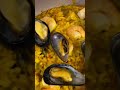 #shorts  seafood paella #foodies