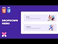 Design & Code: Dropdown Menu HTML CSS (Part 4 of 4)