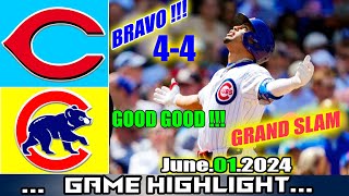 Reds vs. Chicago Cubs GAME HIGHLIGHTS (06/01/24) | MLB Season 2024