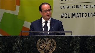 Climat: les dirigeants mondiaux affichent leurs ambitions