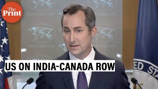 'Critical that Canada's investigation proceeds'- US State Department amid the India-Canada row