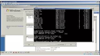 Command line, tasklist, taskkill
