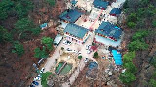 하늘에서 본 불암사의 모습 [S. Korea, Bul-Am Temple from the airplane view]